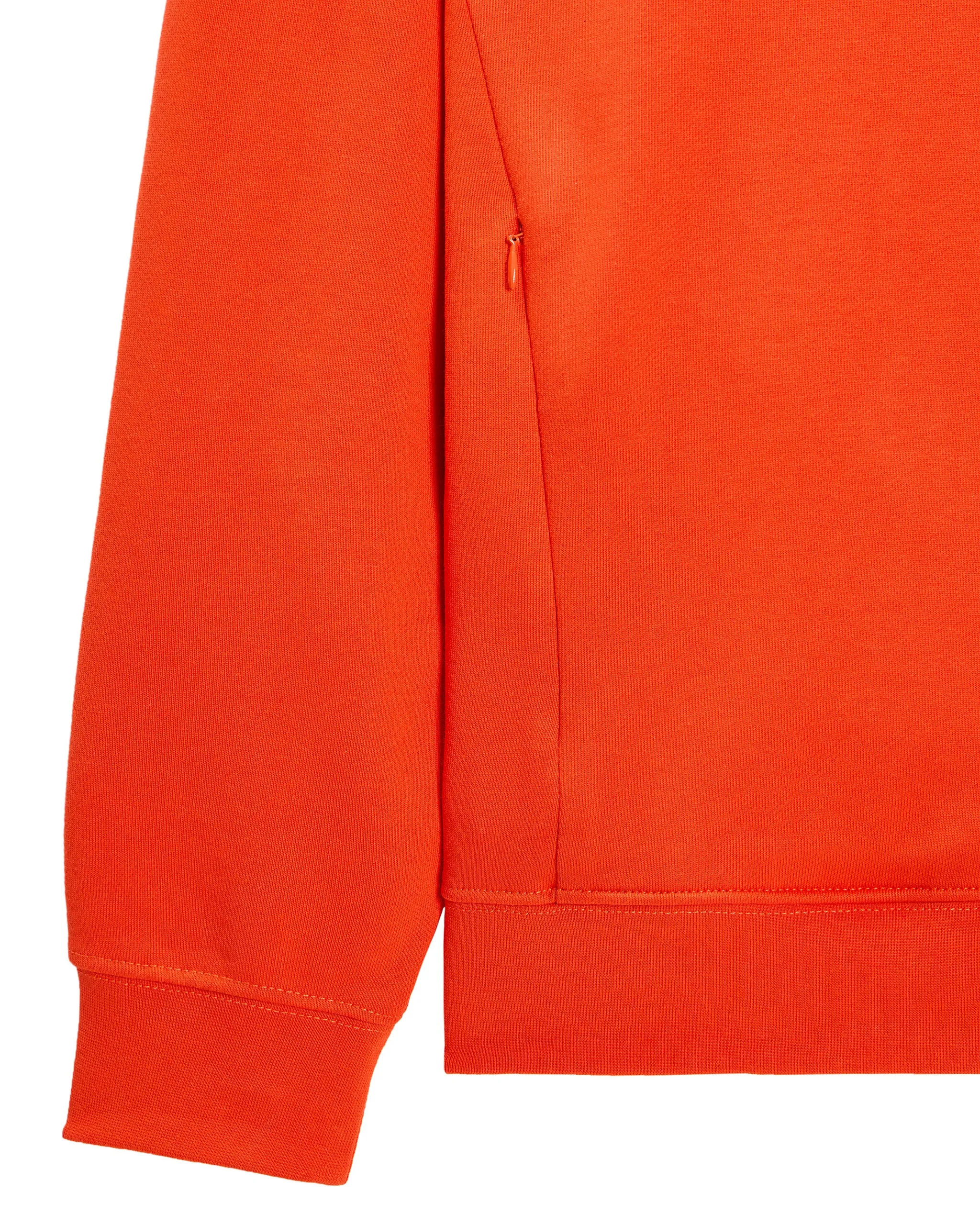 Kids Ribbe Hoodie Pure Orange