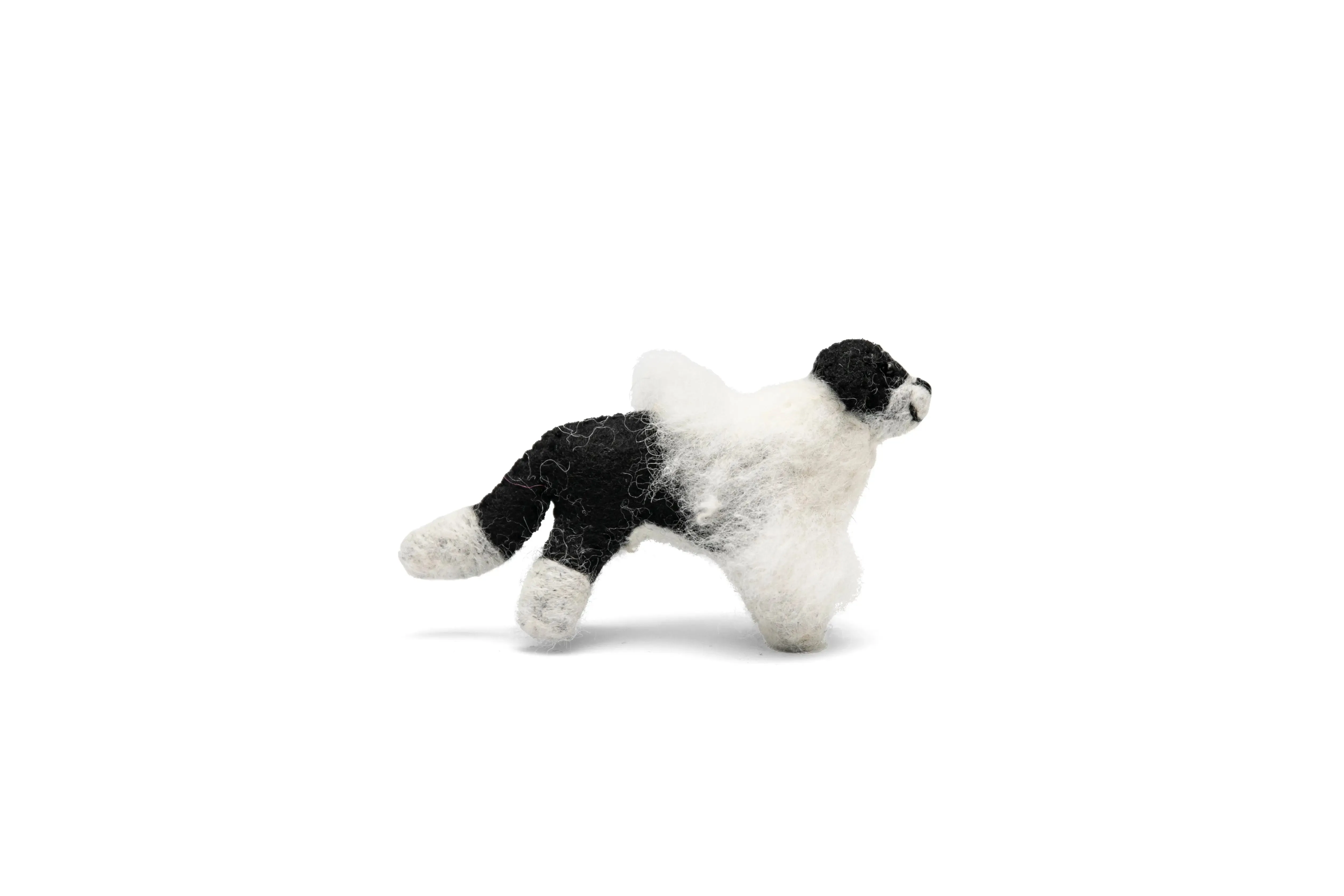 Landseer Dog Playful Bliss with Our Needle Felt Toy  - Perfect Gift - 2 pcs