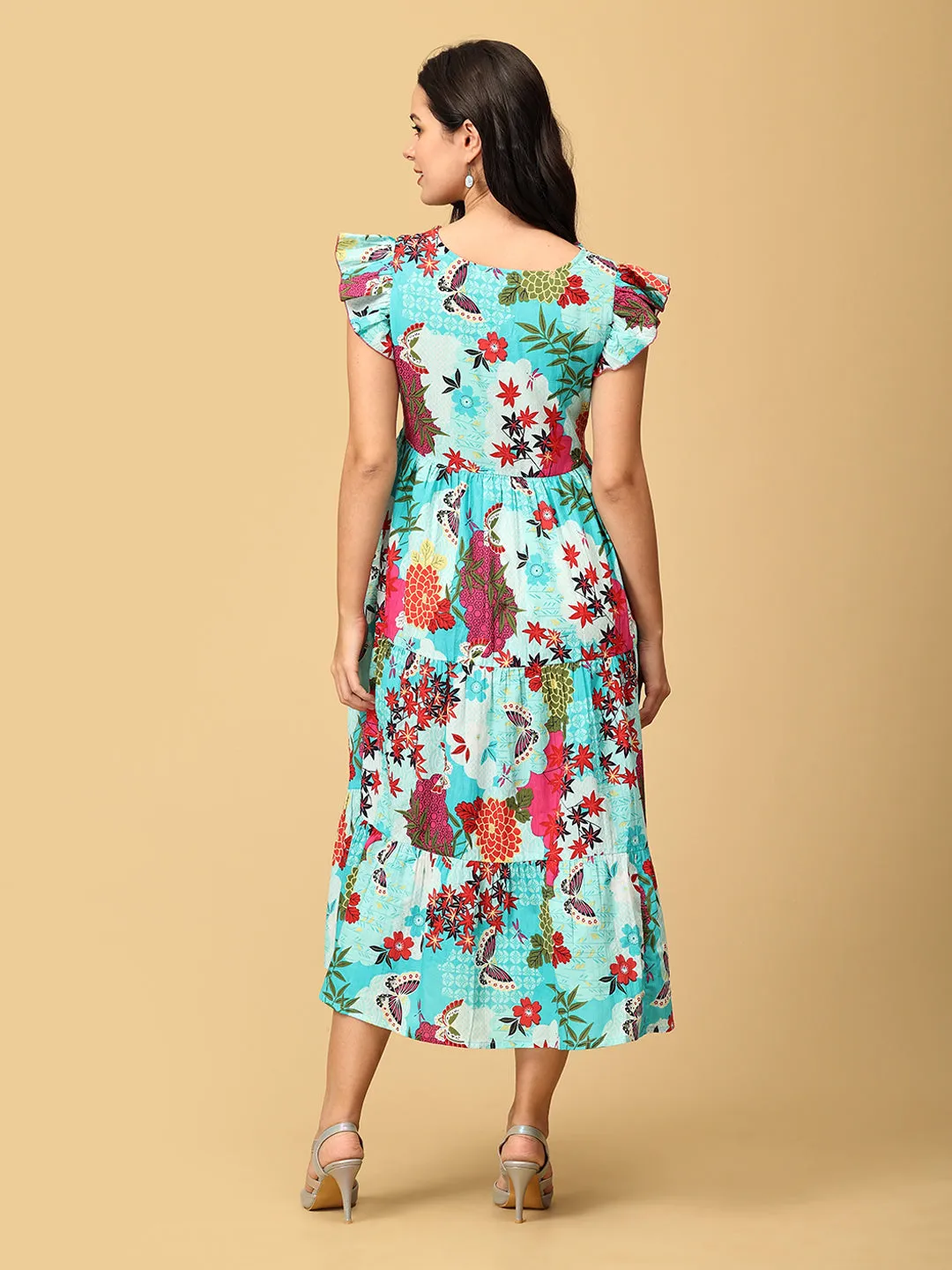 Lei It On Me Womans Midi Dress