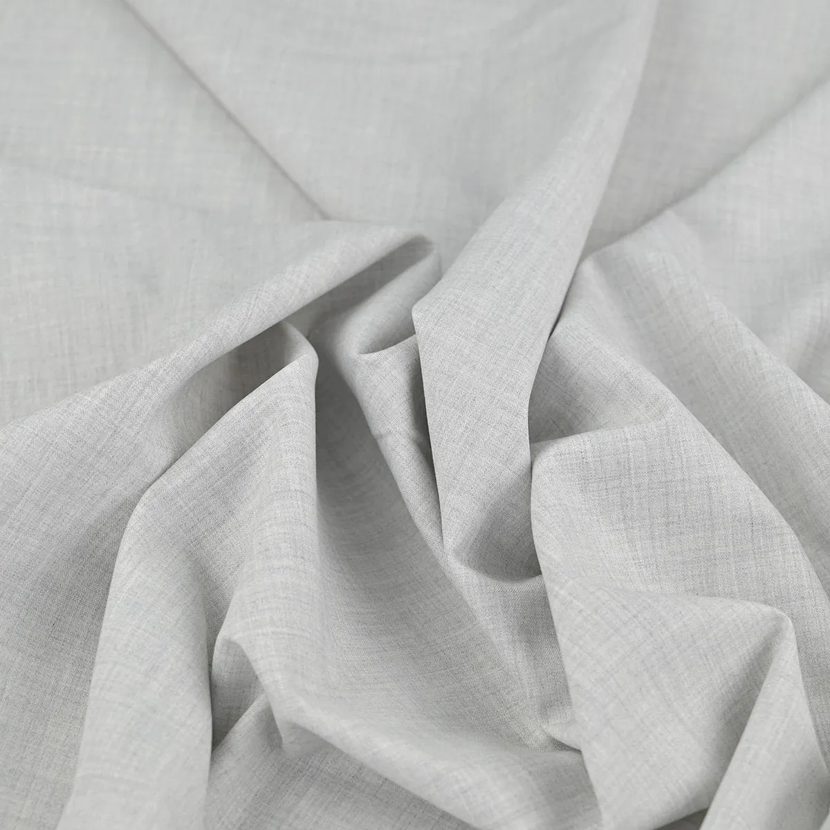 Light Grey Stretch Suiting Fabric 3900