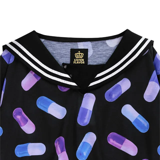 Listen Flavor capsule sailor dress