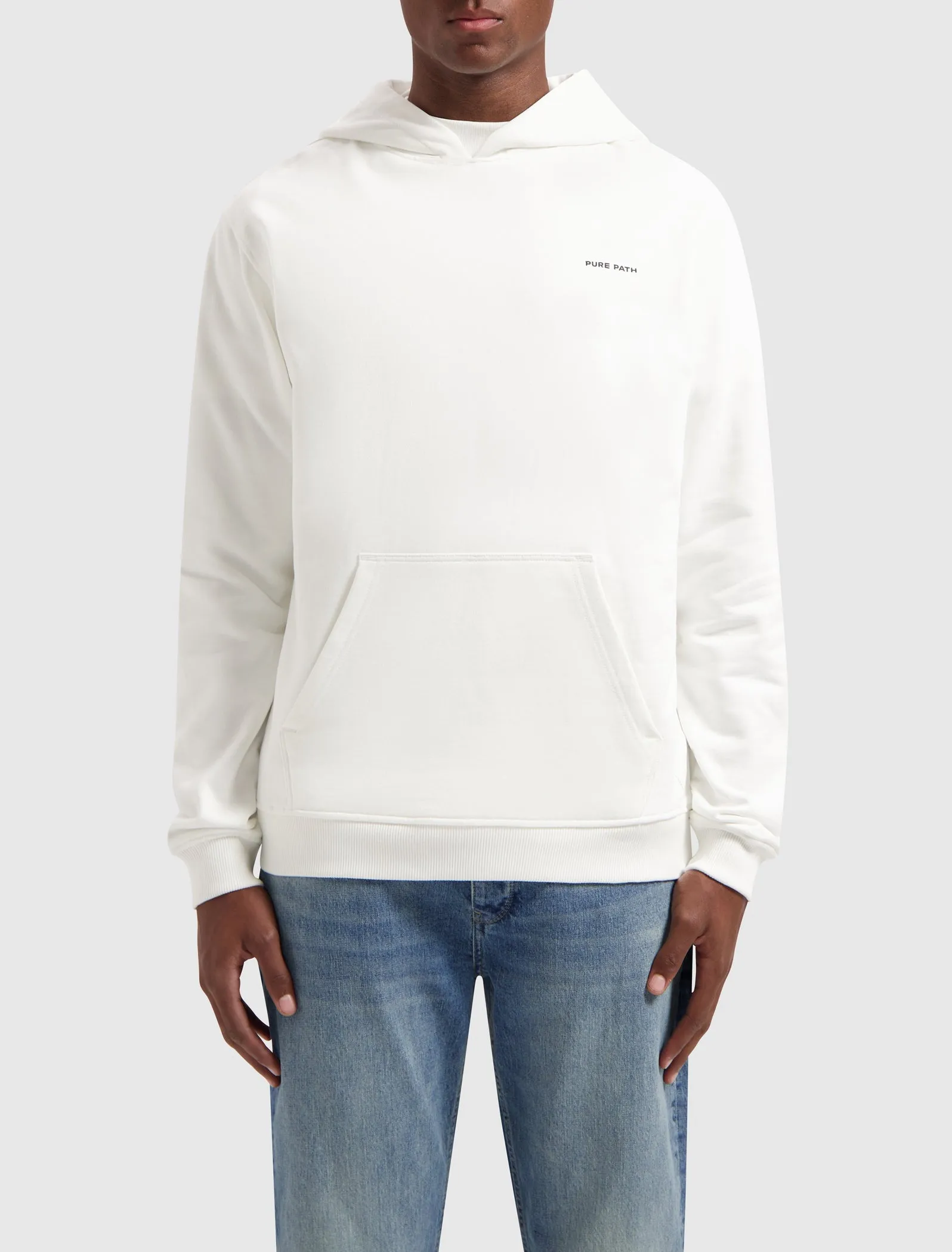 Logo Chest Hoodie | Off White