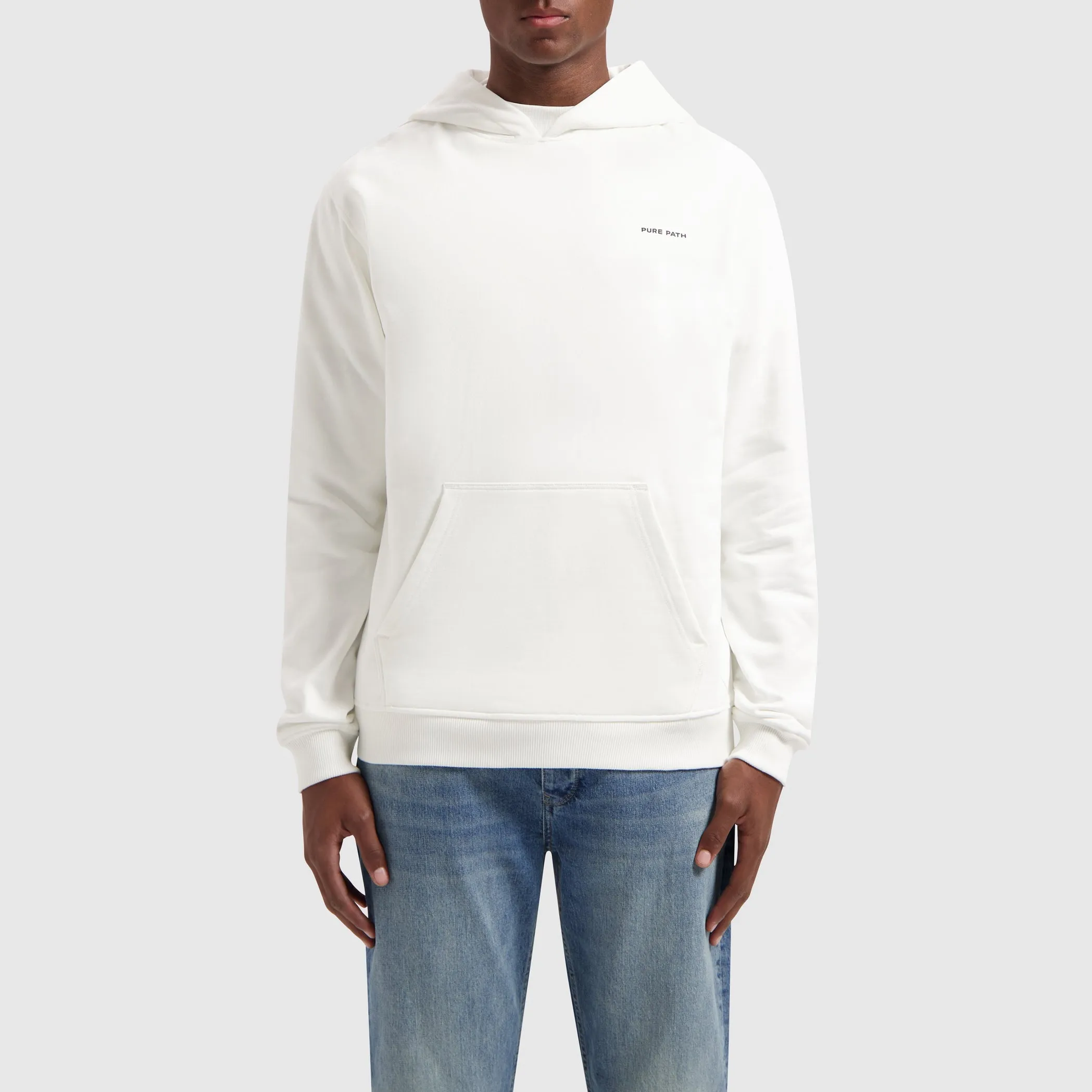 Logo Chest Hoodie | Off White