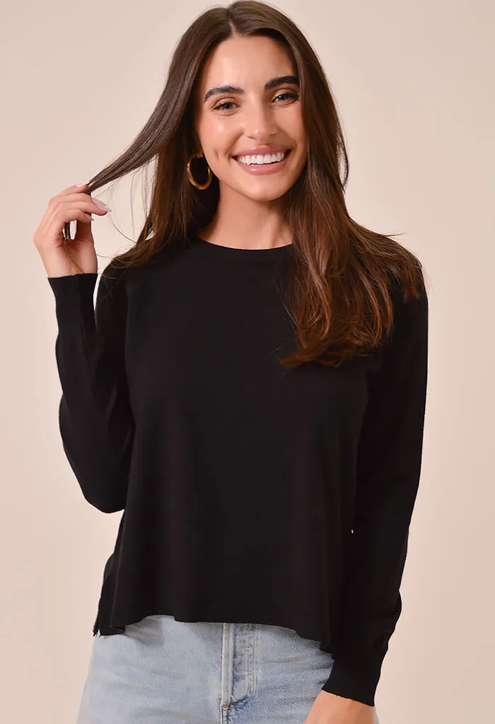 Lorraine Sweater-Black