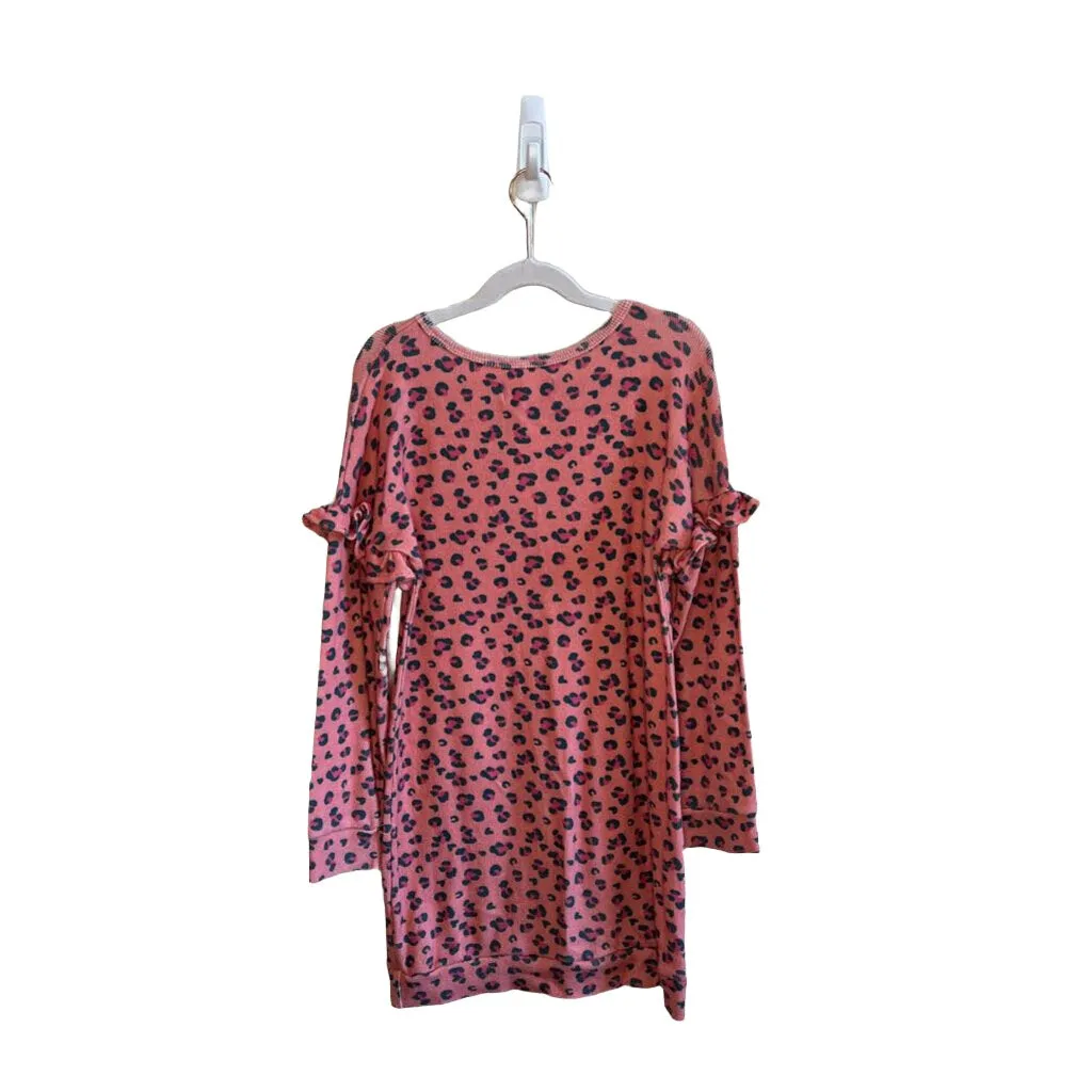 LS Leopard Sweater Dress