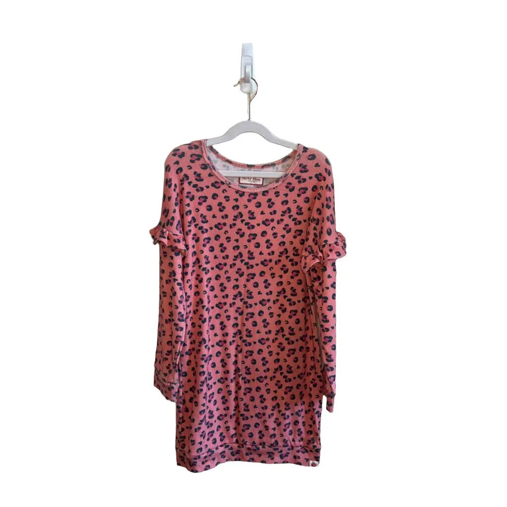 LS Leopard Sweater Dress