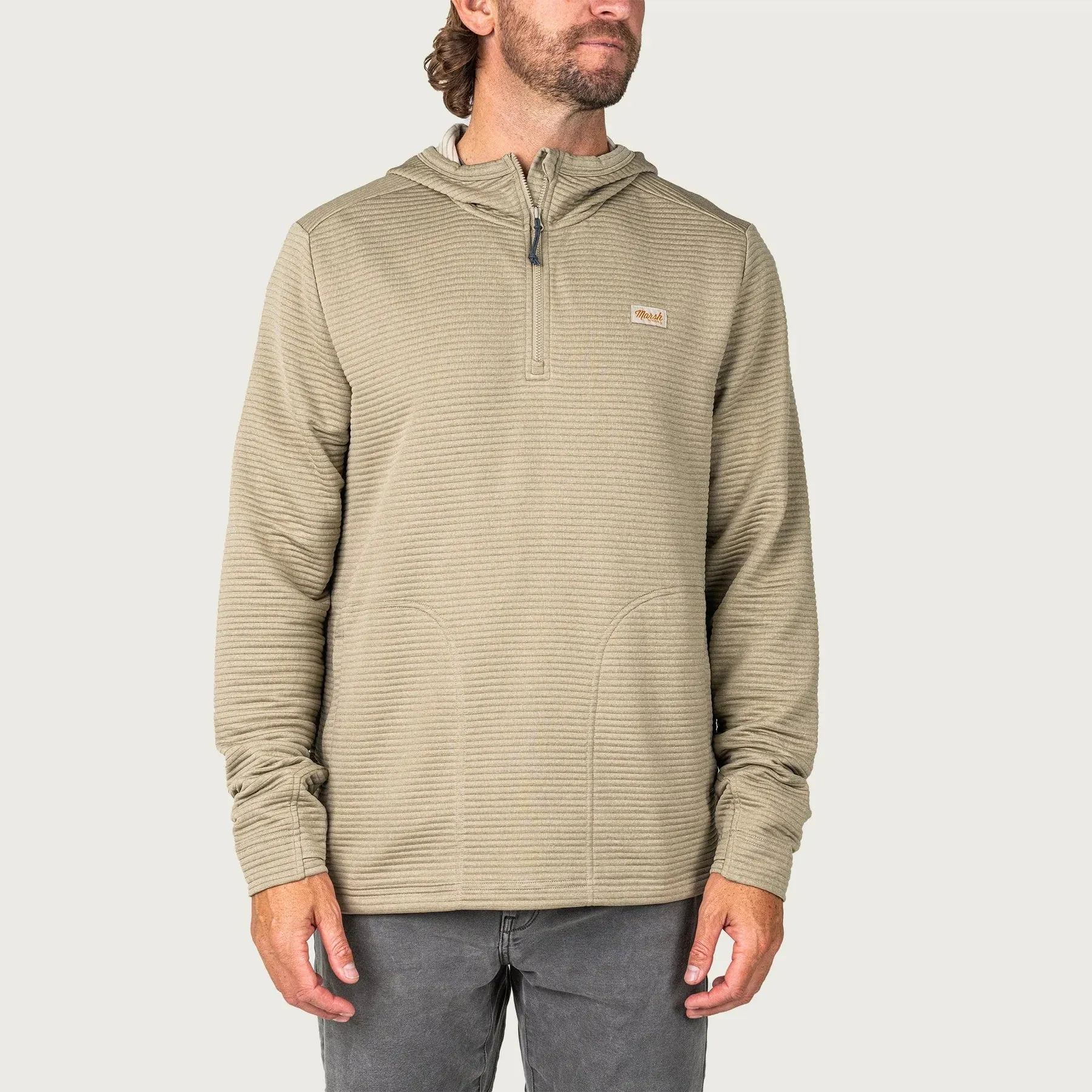 Marsh Sullivan Tech Hoodie in Coriander