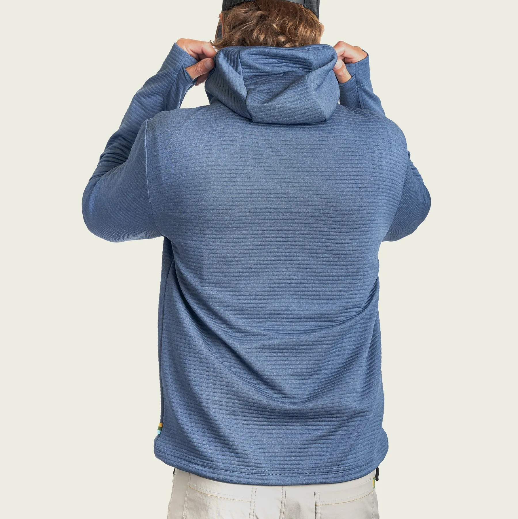 Marsh Sullivan Tech Hoodie in Stargazer Blue