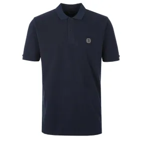 Marshall Artist Siren SS Polo Shirt in Navy