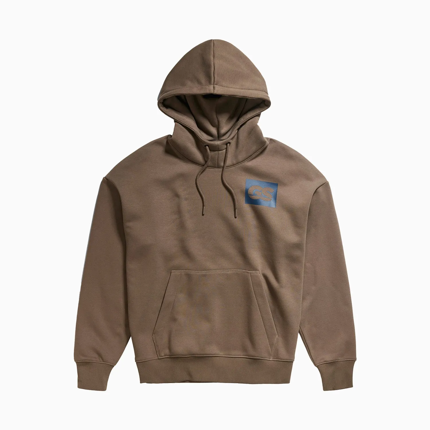 Men's GS Raw Back Graphic Loose Hoodie