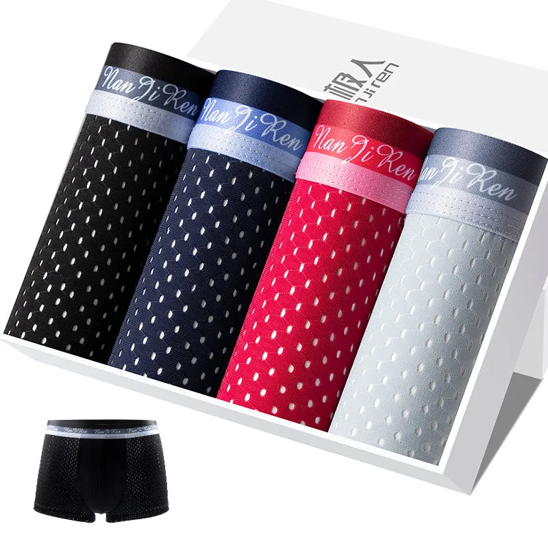 Modal Boxer Shorts Breathable Large Size Fatty Boxer Shorts Head Box