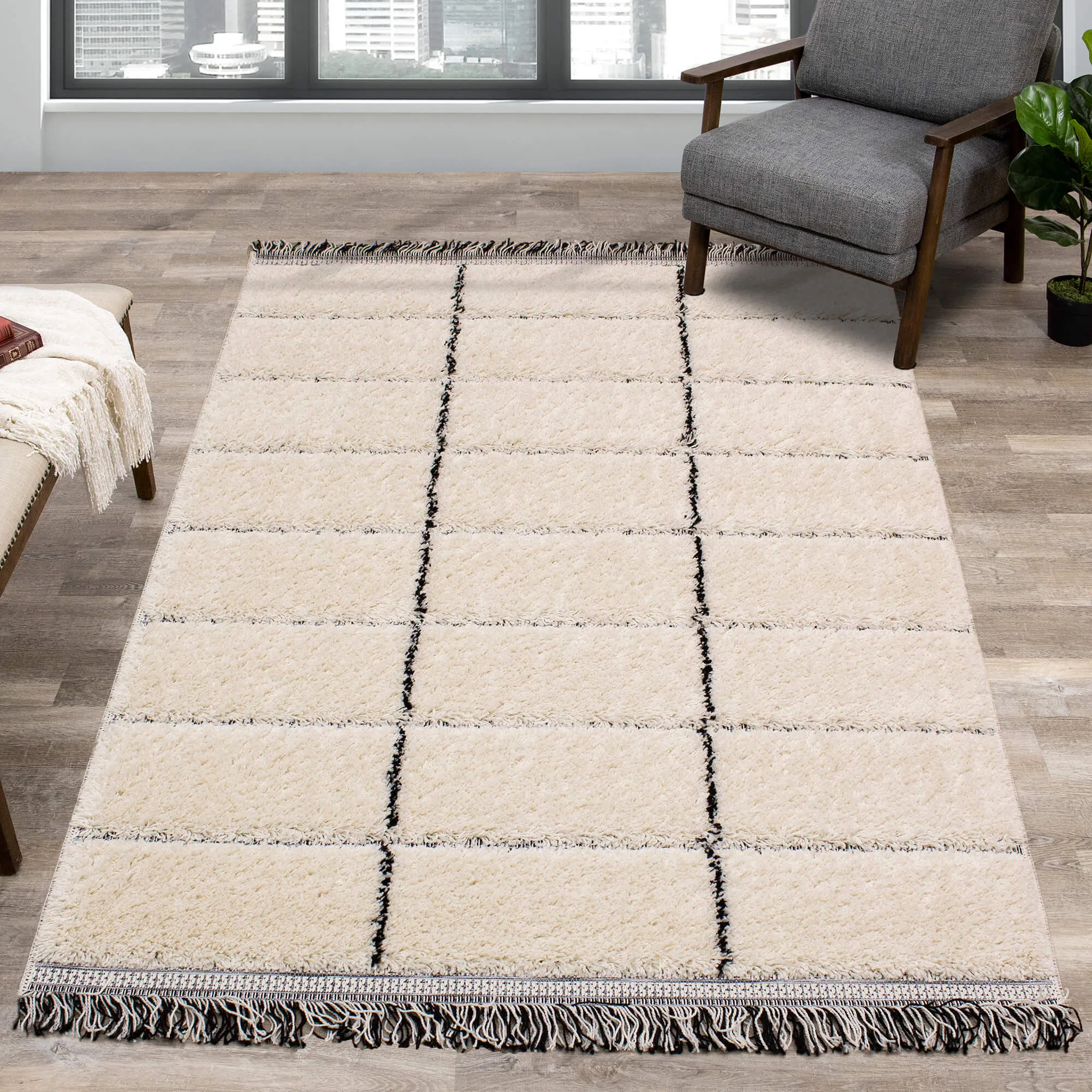 Novato Grid Rug