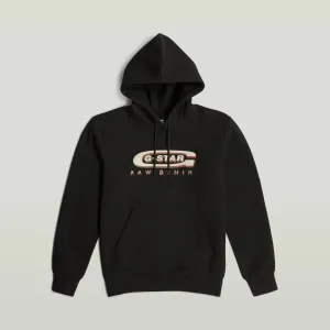 Old Skool Logo Hooded Sweater (Black) - D26347-D733-6484