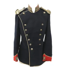 Original Imperial German Bavarian Dragoon Regiment Coat with Epaulettes