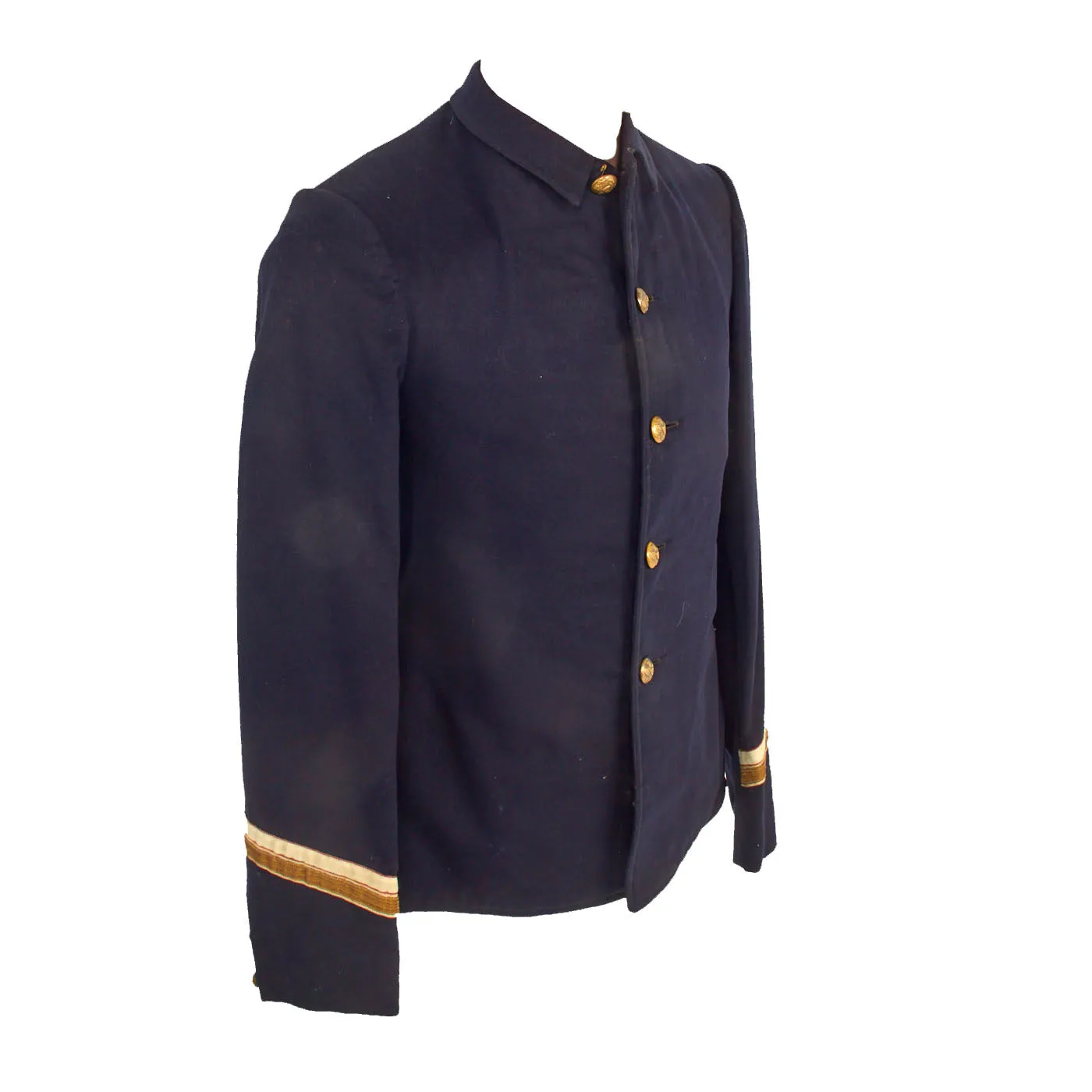 Original U.S. Indian Wars / Spanish-American War Federal Army Issue Pattern 1887 Fatigue Sack Coat With Blue Trousers