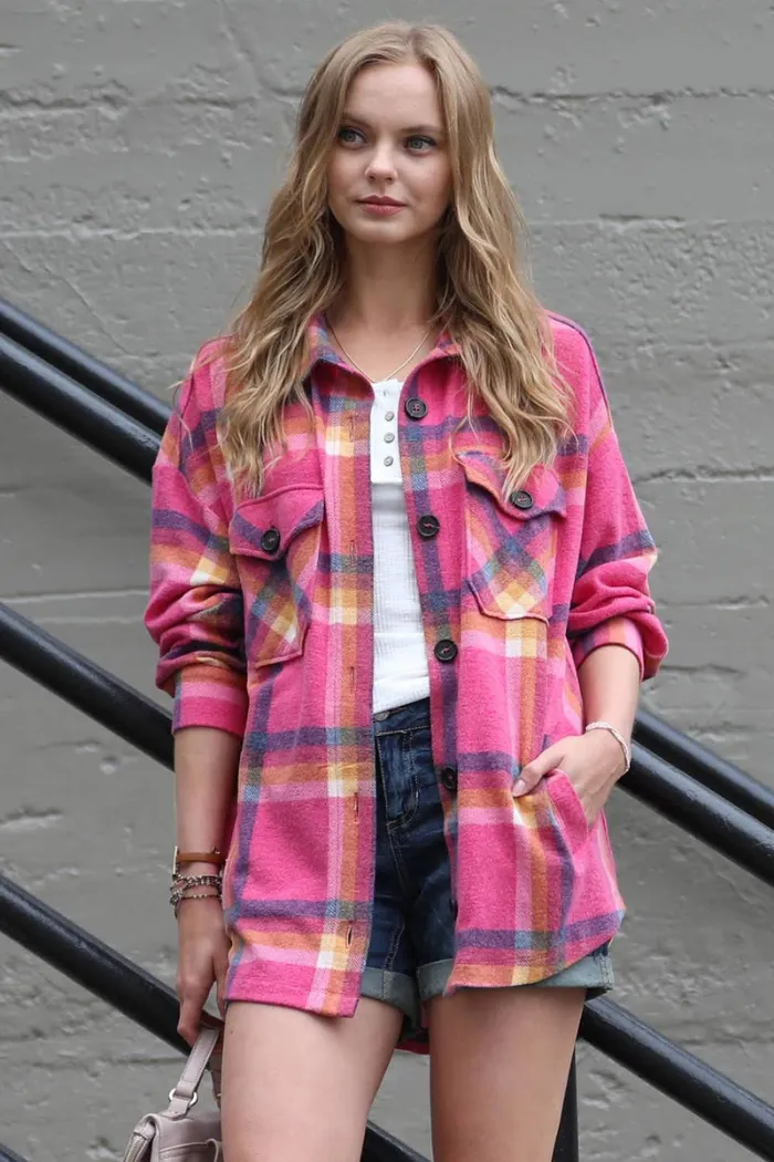 Oversize Plaid Shacket