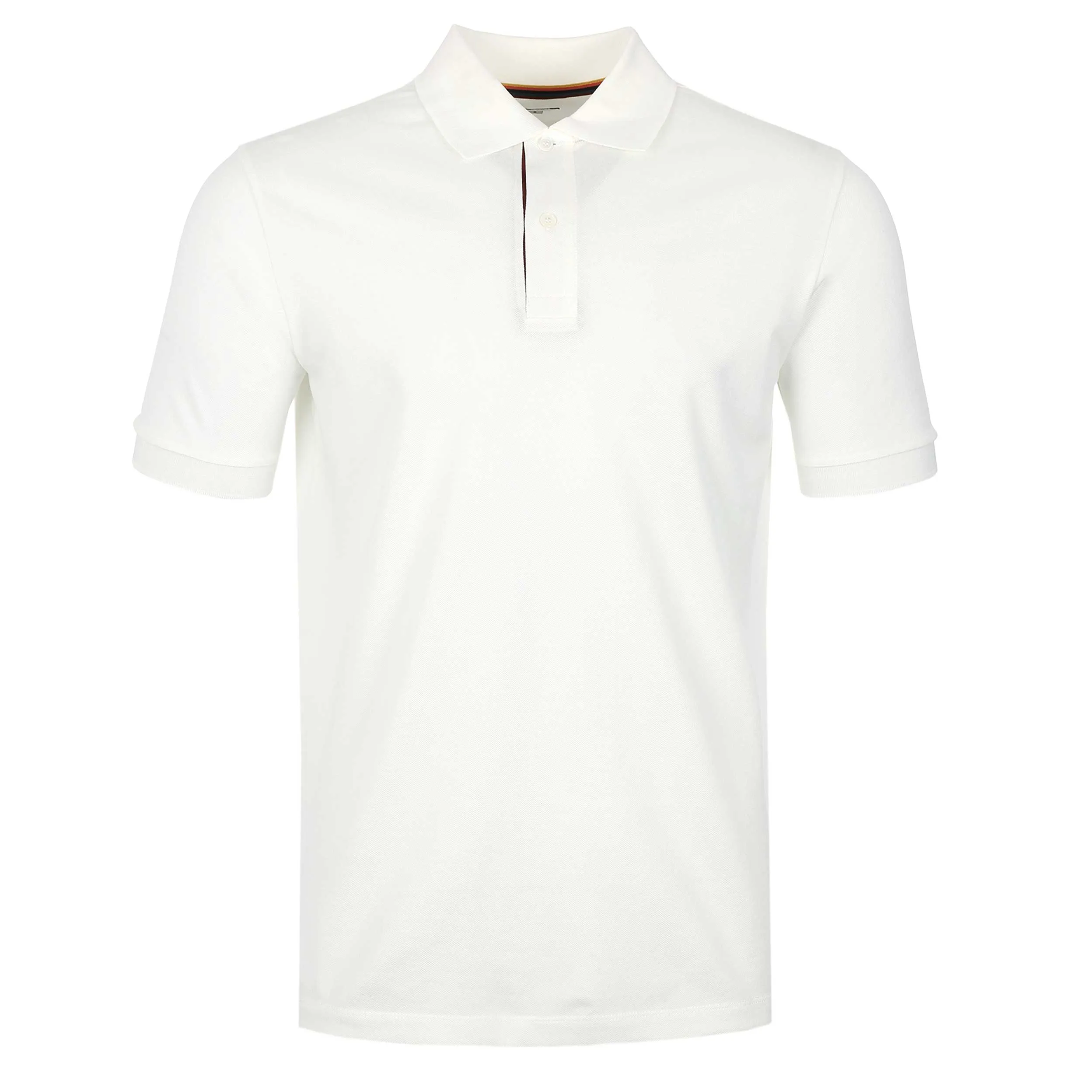 Paul Smith Placket Polo Shirt in Off White