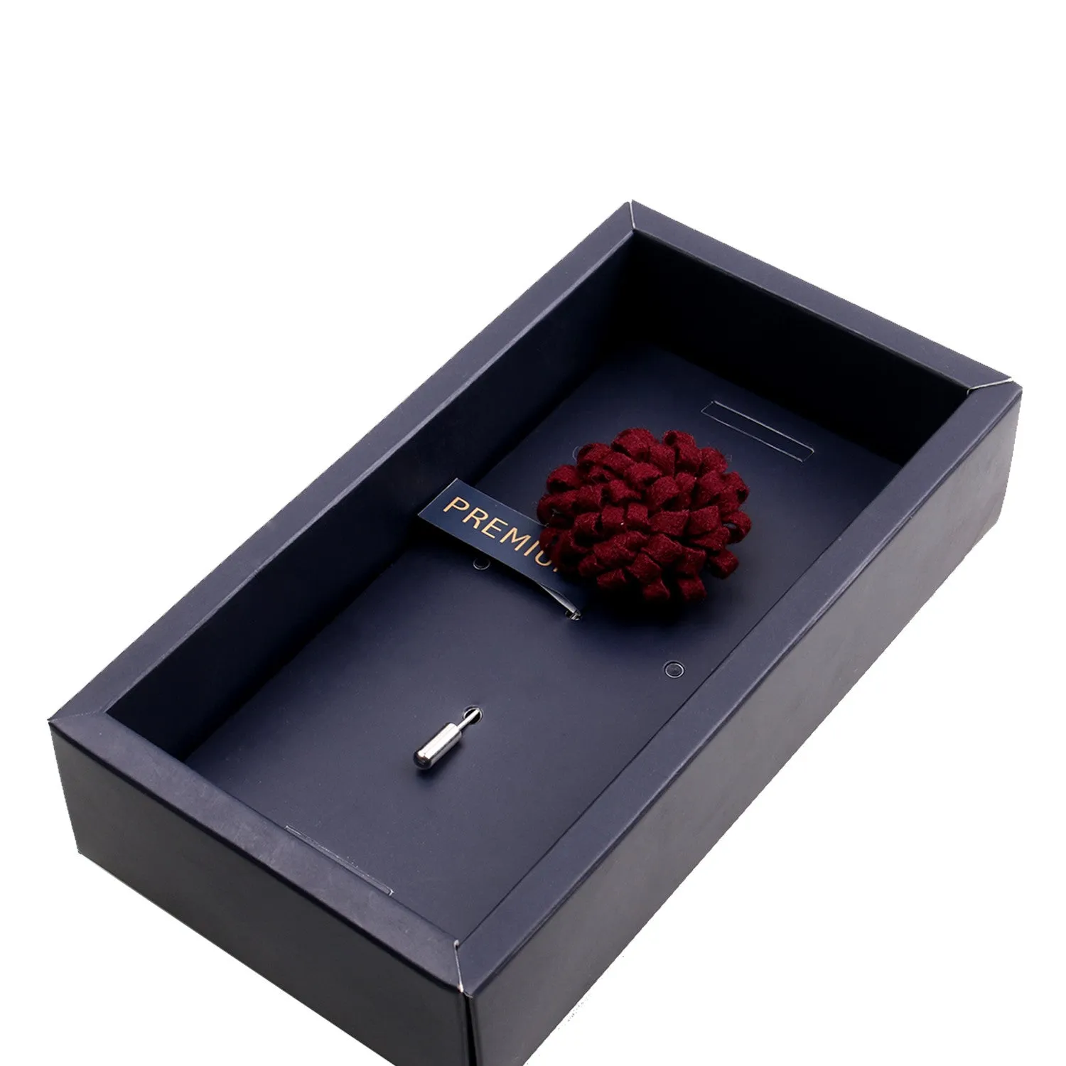 Peluche A Glorious Crescendo Maroon Brooch