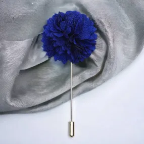 Peluche Adorable Blue Brooch For Men