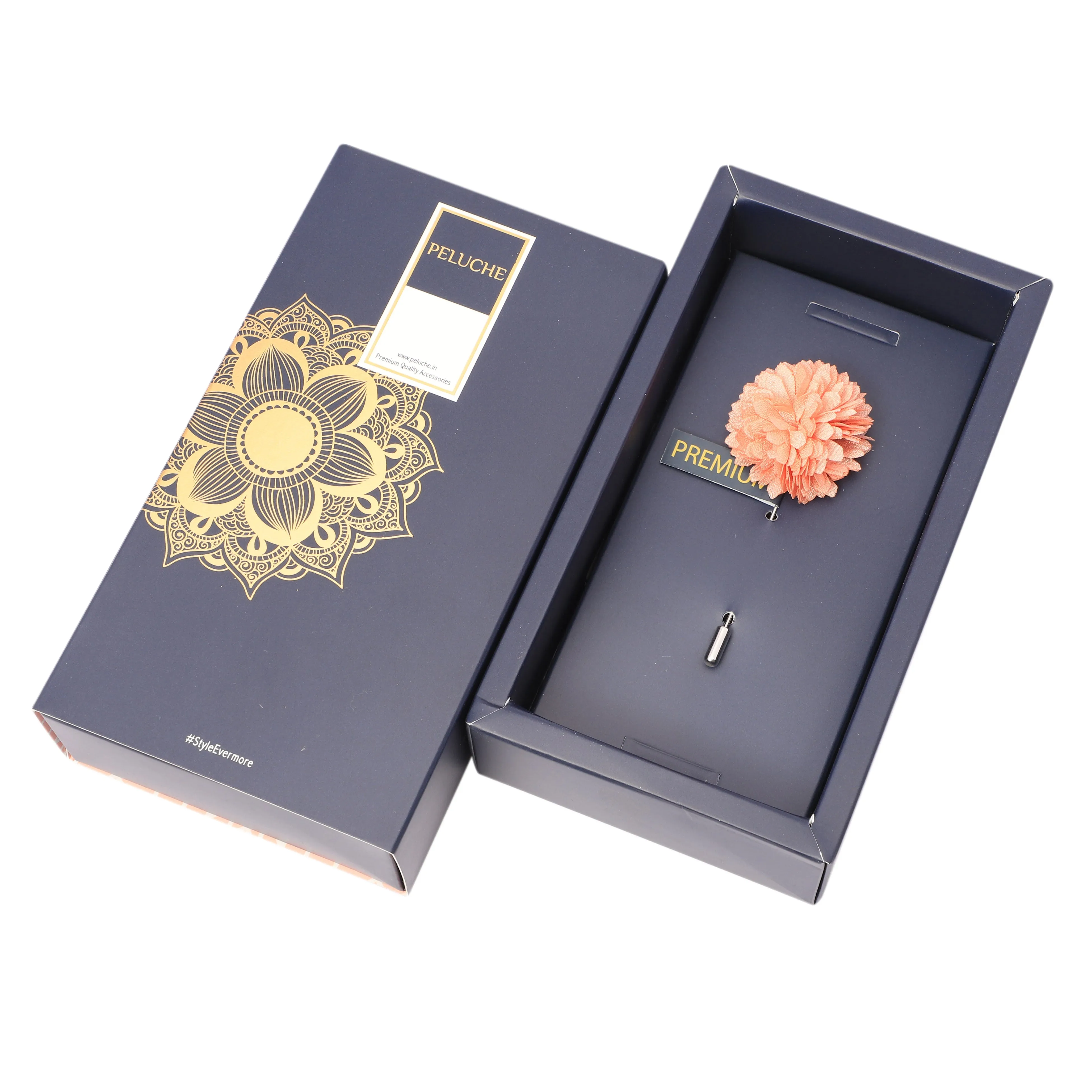 Peluche Beautiful Pink Brooch For Men