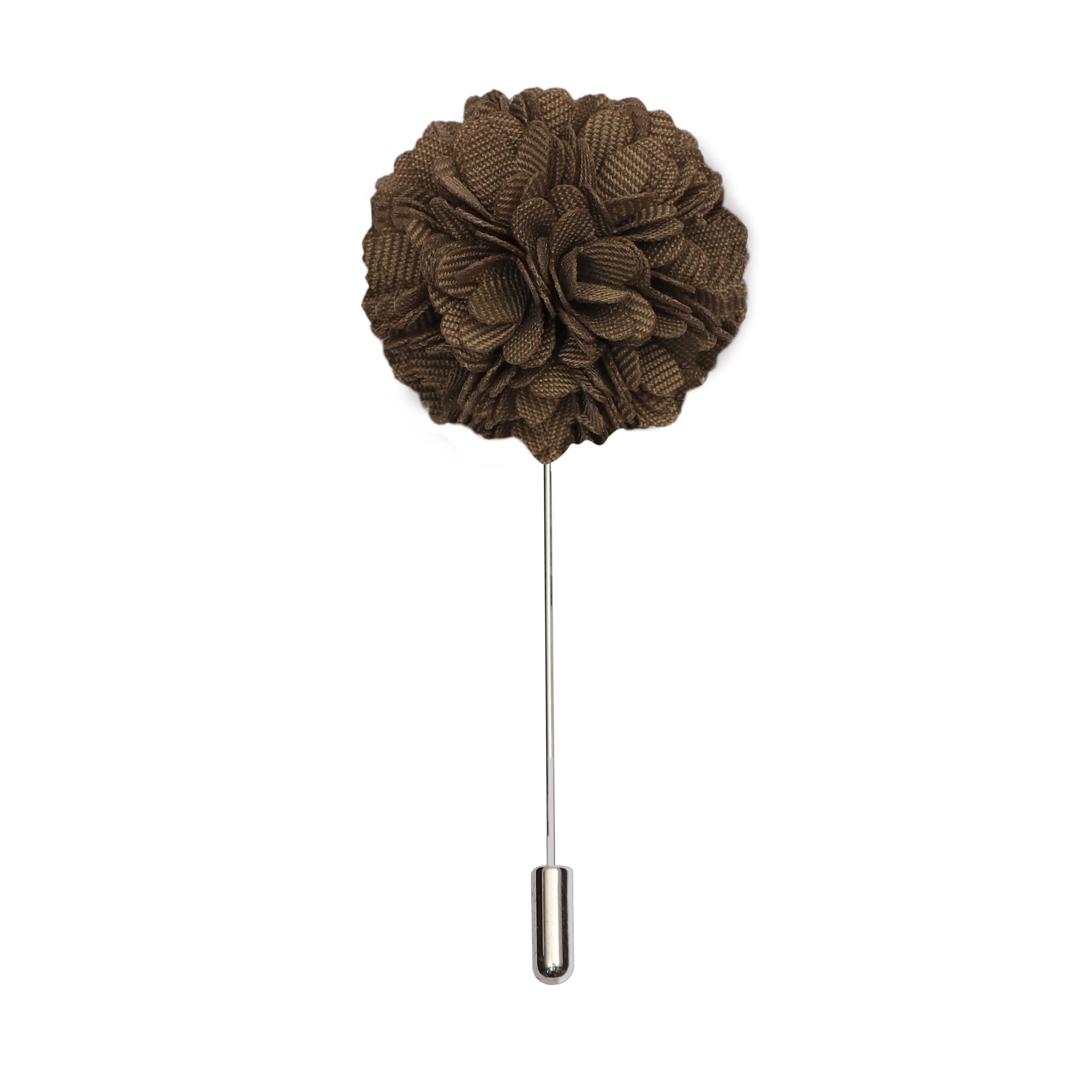 Peluche Classy Brown Brooch For Men