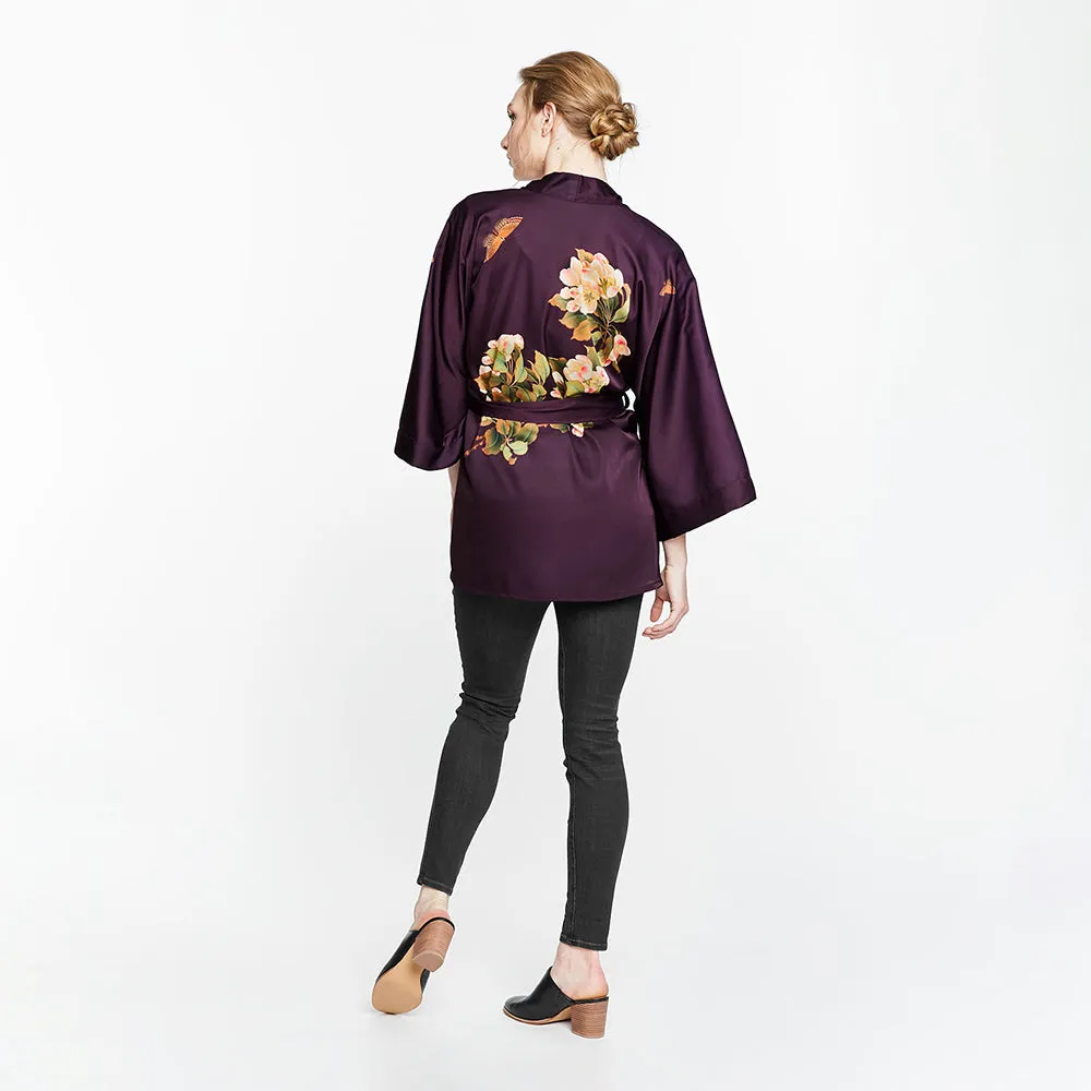 Peony & Butterfly Kimono Jacket