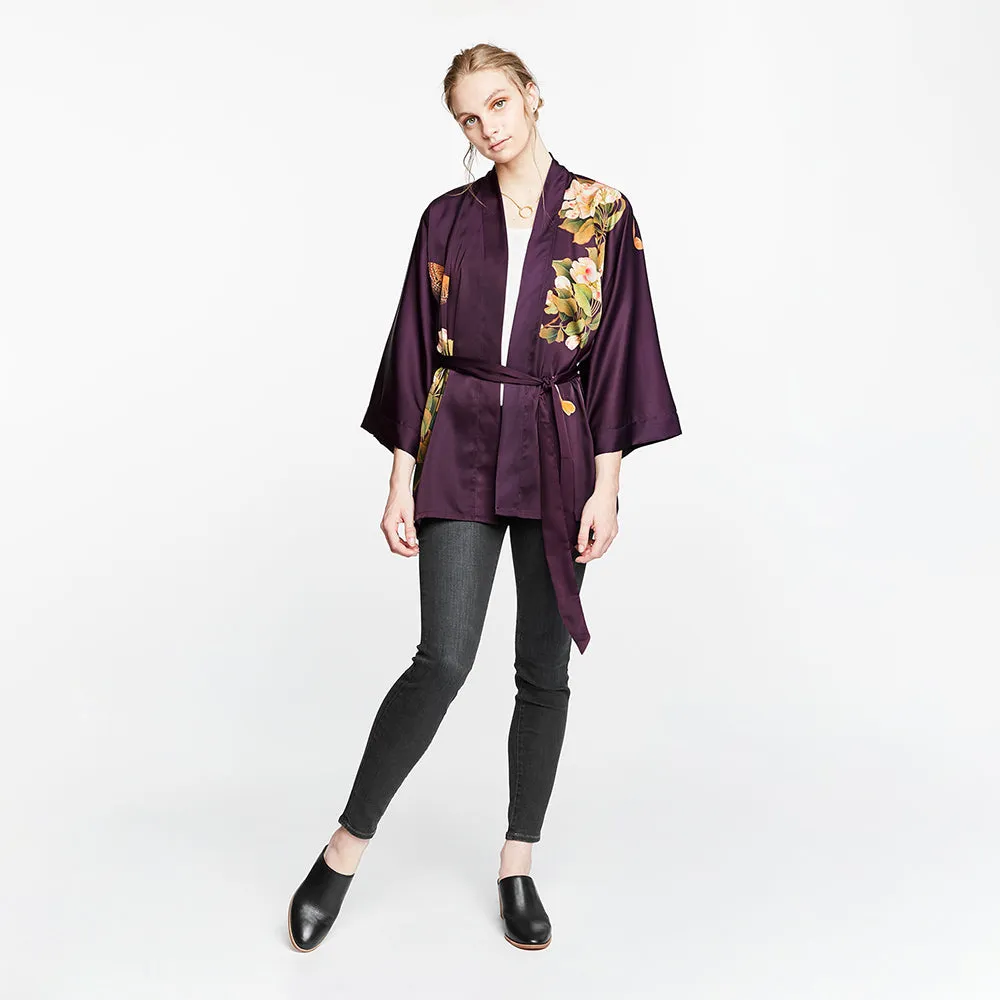 Peony & Butterfly Kimono Jacket