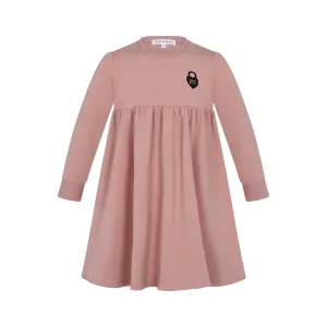 Pink Long Sleeve Dress