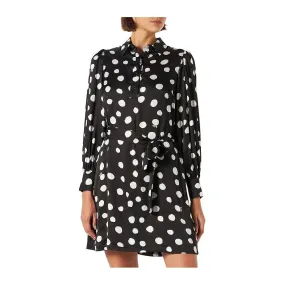 PINKO Black Viscose Women Dress