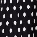 Polka Dot A-Line Knit Skirt