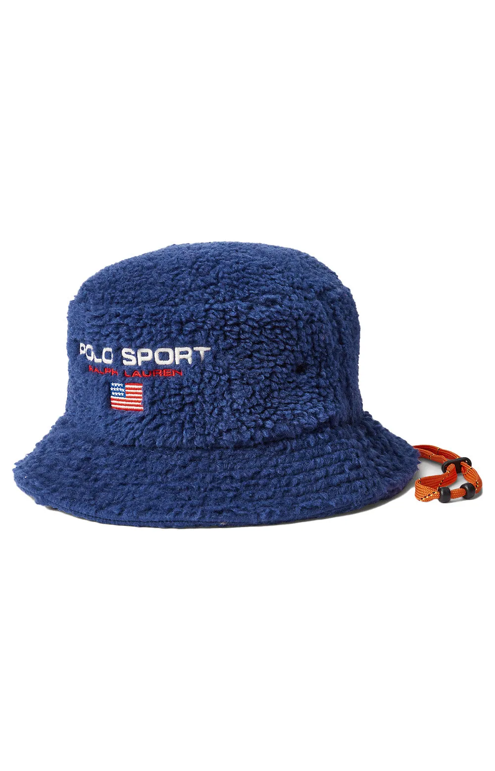 Polo Ralph Lauren Harrison Blue Fleece Bucket Hat