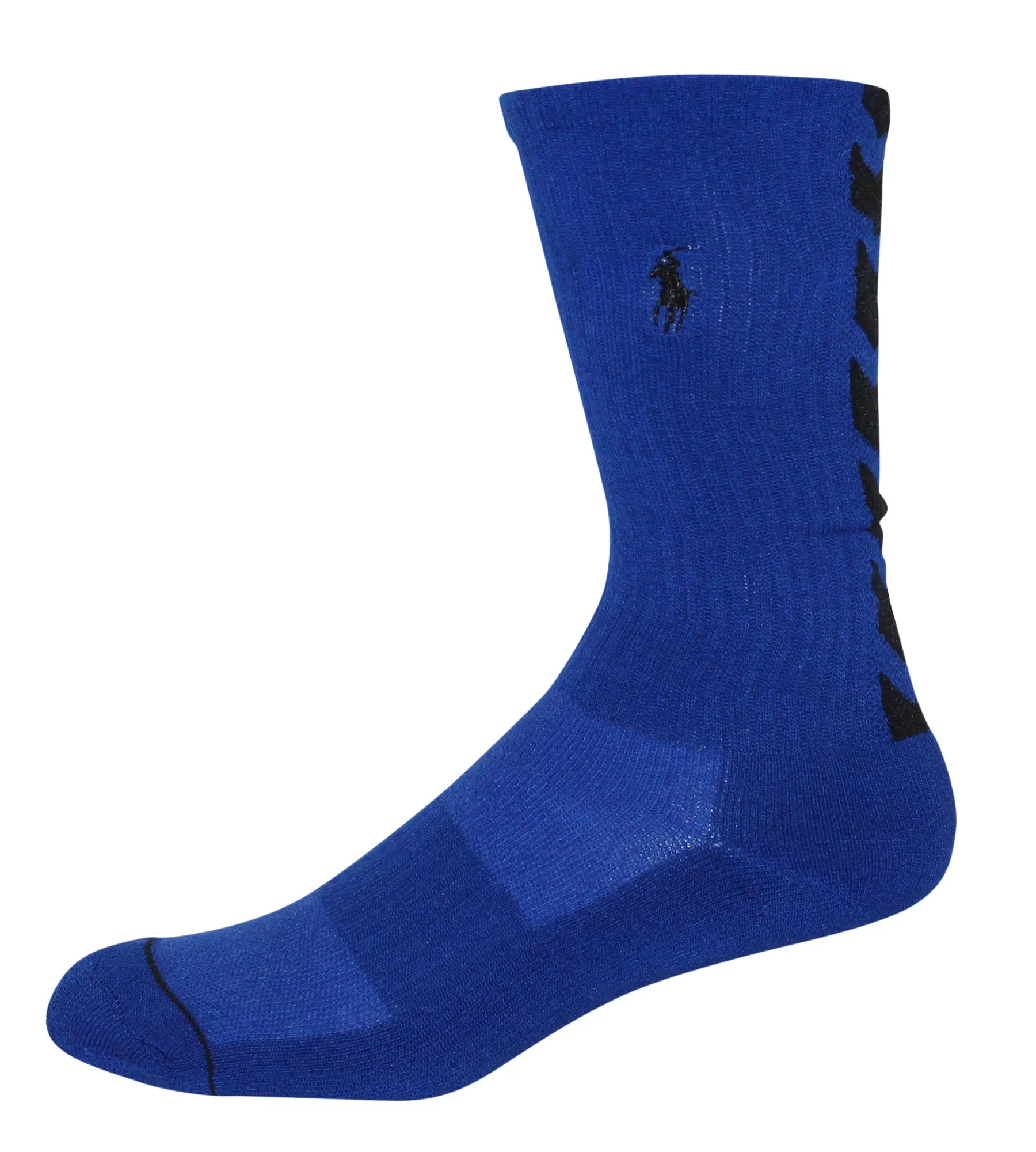 Polo Ralph Lauren Men's 6-Pack Athletic Chevron Crew Sock