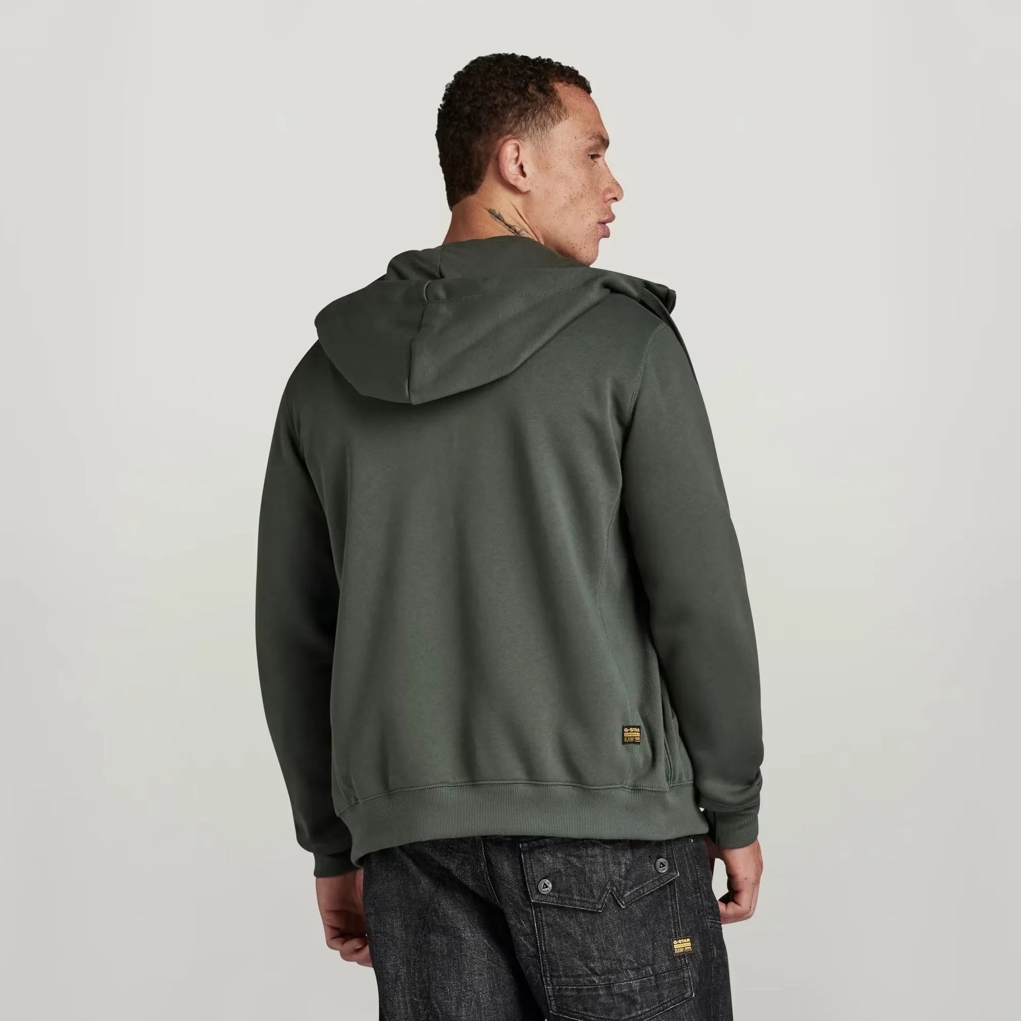 Premium Core Hdd Zip Hoodie (Green) - D16122-C235-996