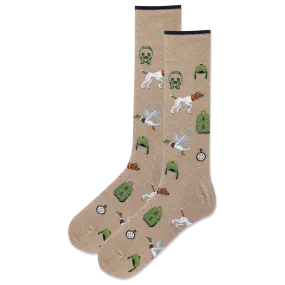 "Duck Hunting" Crew Socks by Hot Sox - Large