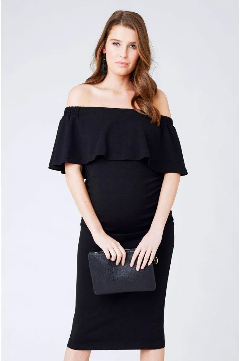 Ripe Soiree off Shoulder Dress in Cavair