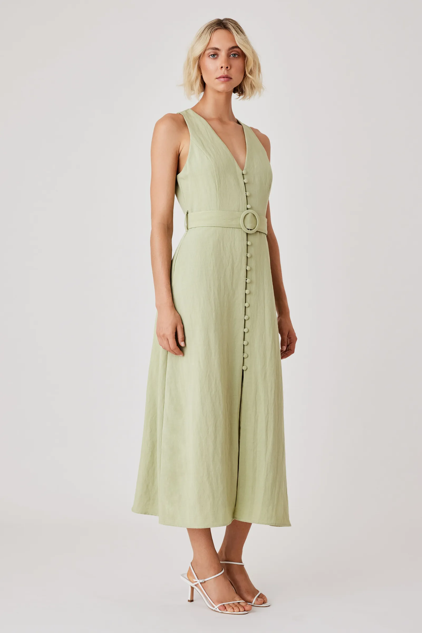 Ritual Midi Dress - Fern