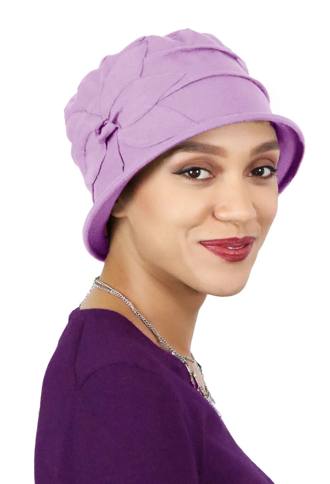 Seattle Chic Combed Cotton Cloche Hat for Women 50  UPF Sun Protection