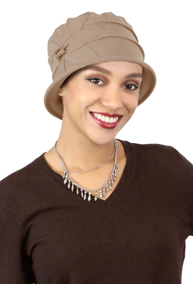 Seattle Chic Combed Cotton Cloche Hat for Women 50  UPF Sun Protection