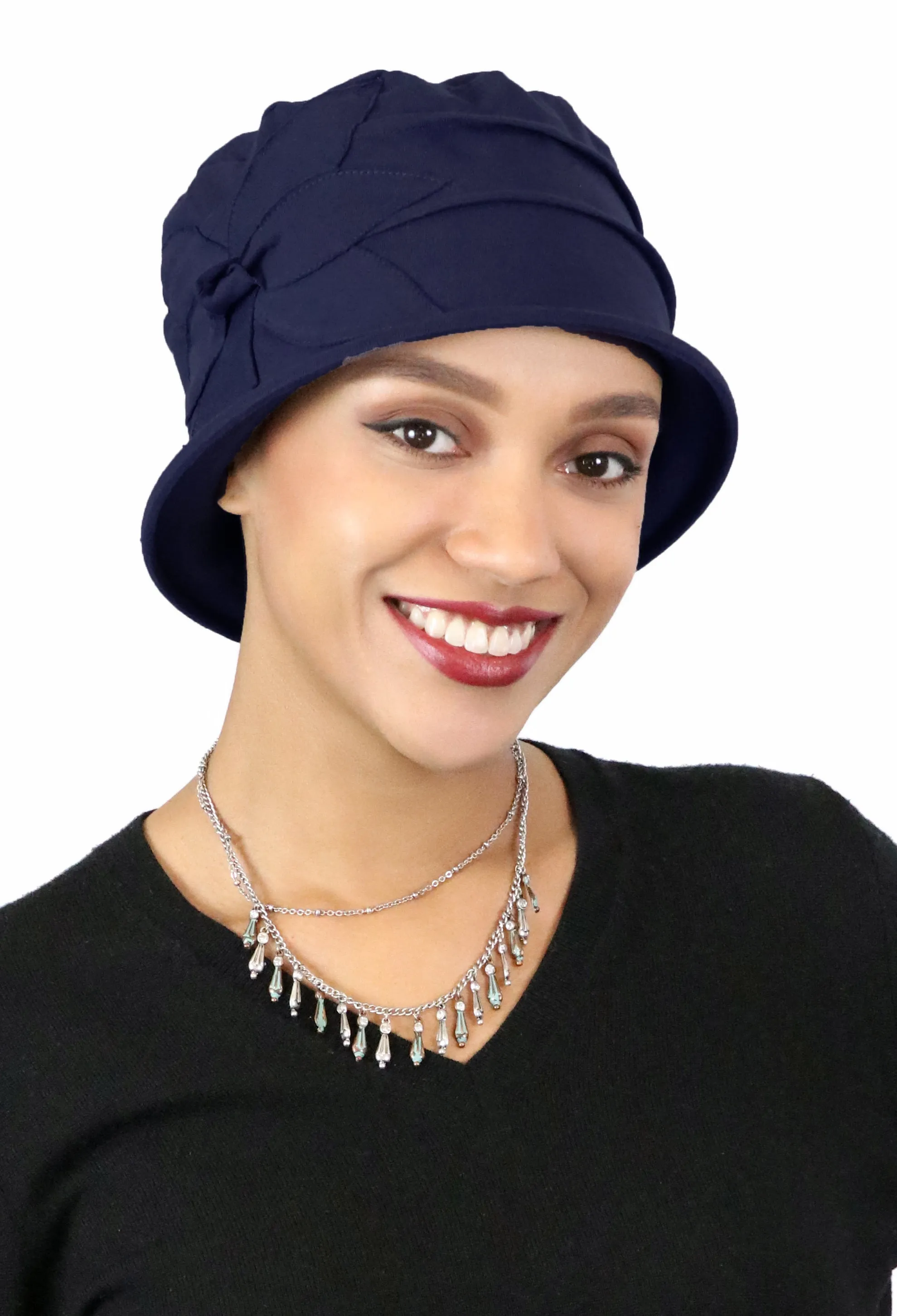 Seattle Chic Combed Cotton Cloche Hat for Women 50  UPF Sun Protection