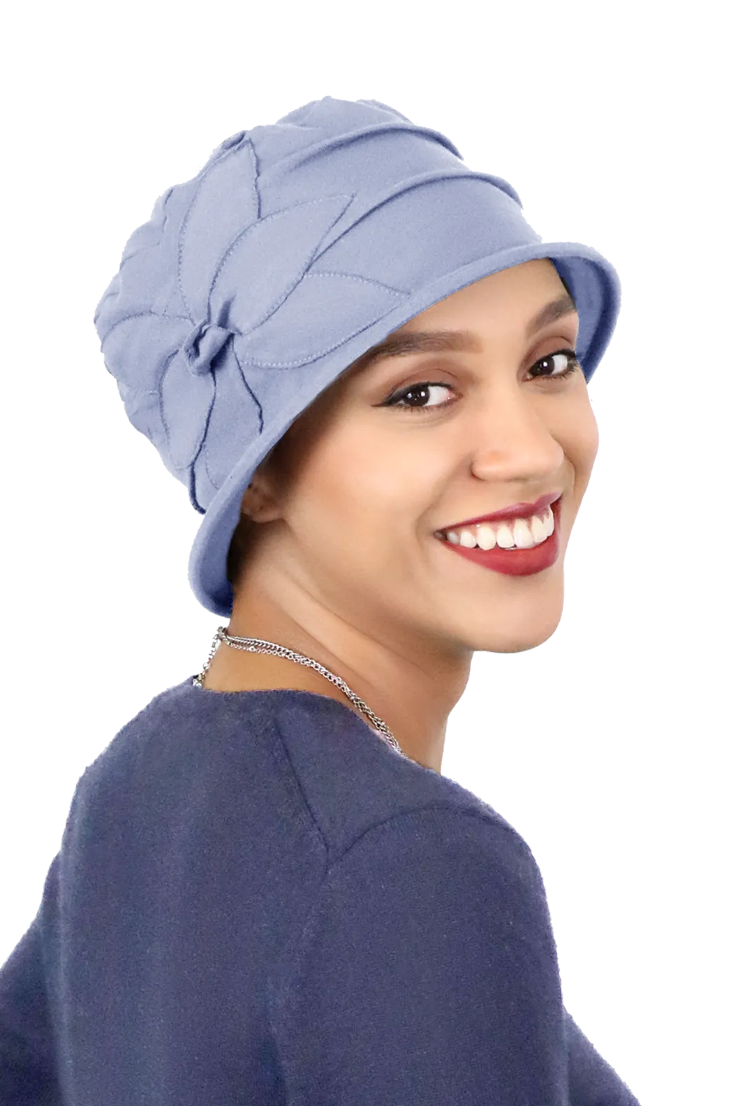 Seattle Chic Combed Cotton Cloche Hat for Women 50  UPF Sun Protection