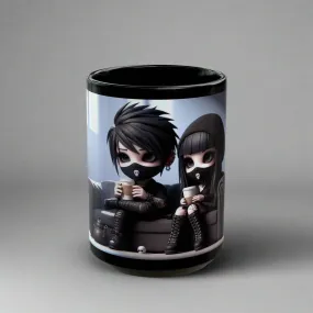 Shadow Kissed Gothic Moments Coffee Cup – Savor the Enchantment of the Night