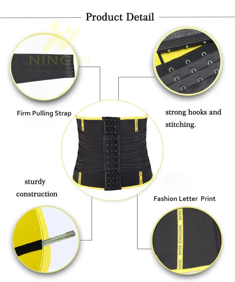 Slimming Waist Trainer Body Shaper for Fat Burning Underwear Belt Slim Waist Cincher