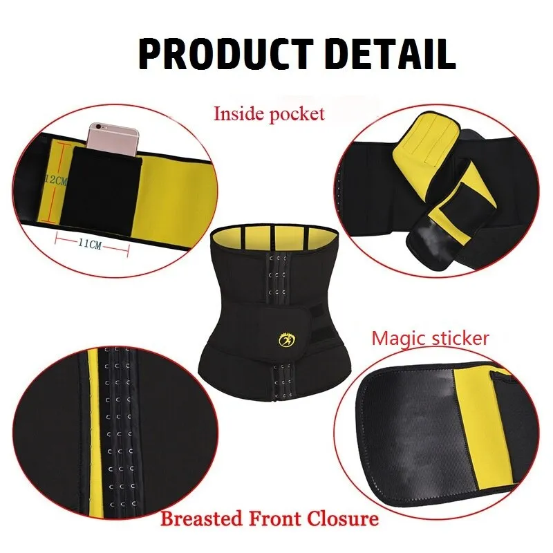 Slimming Waist Trainer Body Shaper for Fat Burning Underwear Belt Slim Waist Cincher