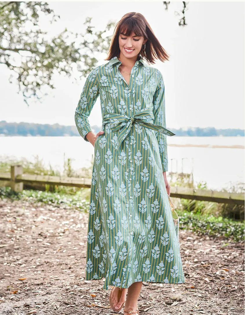 Spartina Marianne Shirt Dress Hamilton Motif Stripe