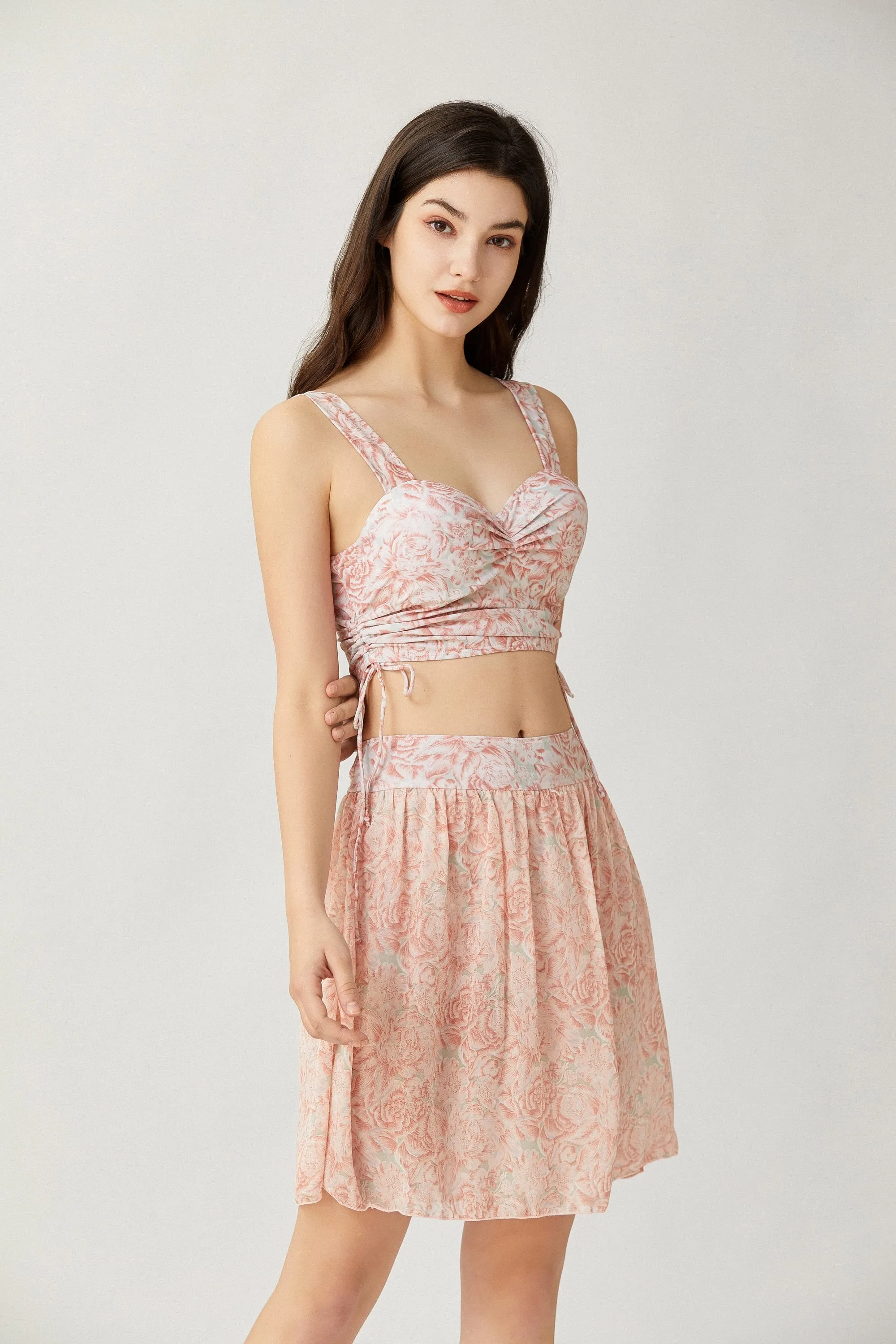 Sylphide | Monique Floral Two-Piece Swimsuit