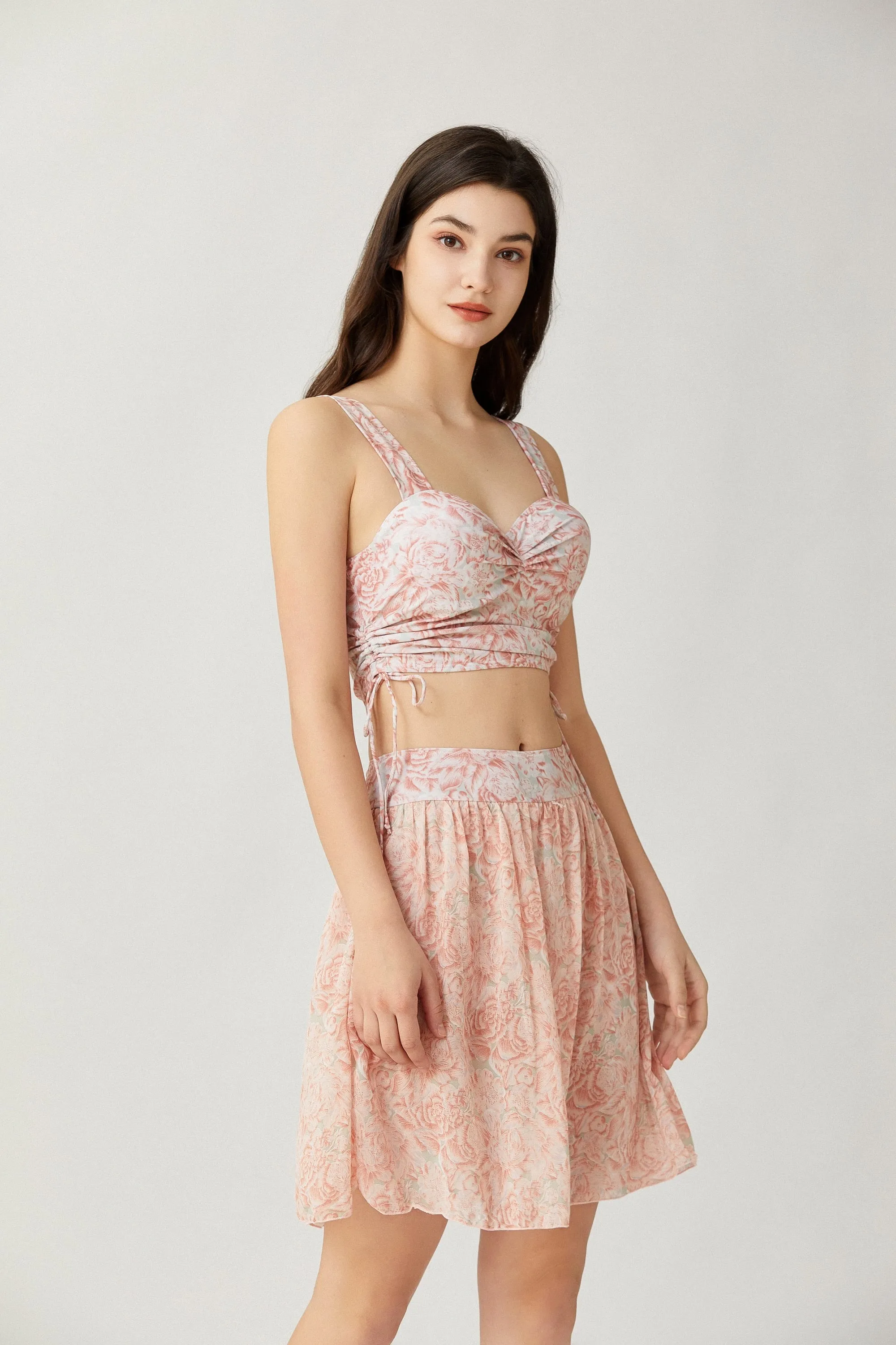 Sylphide | Monique Floral Two-Piece Swimsuit