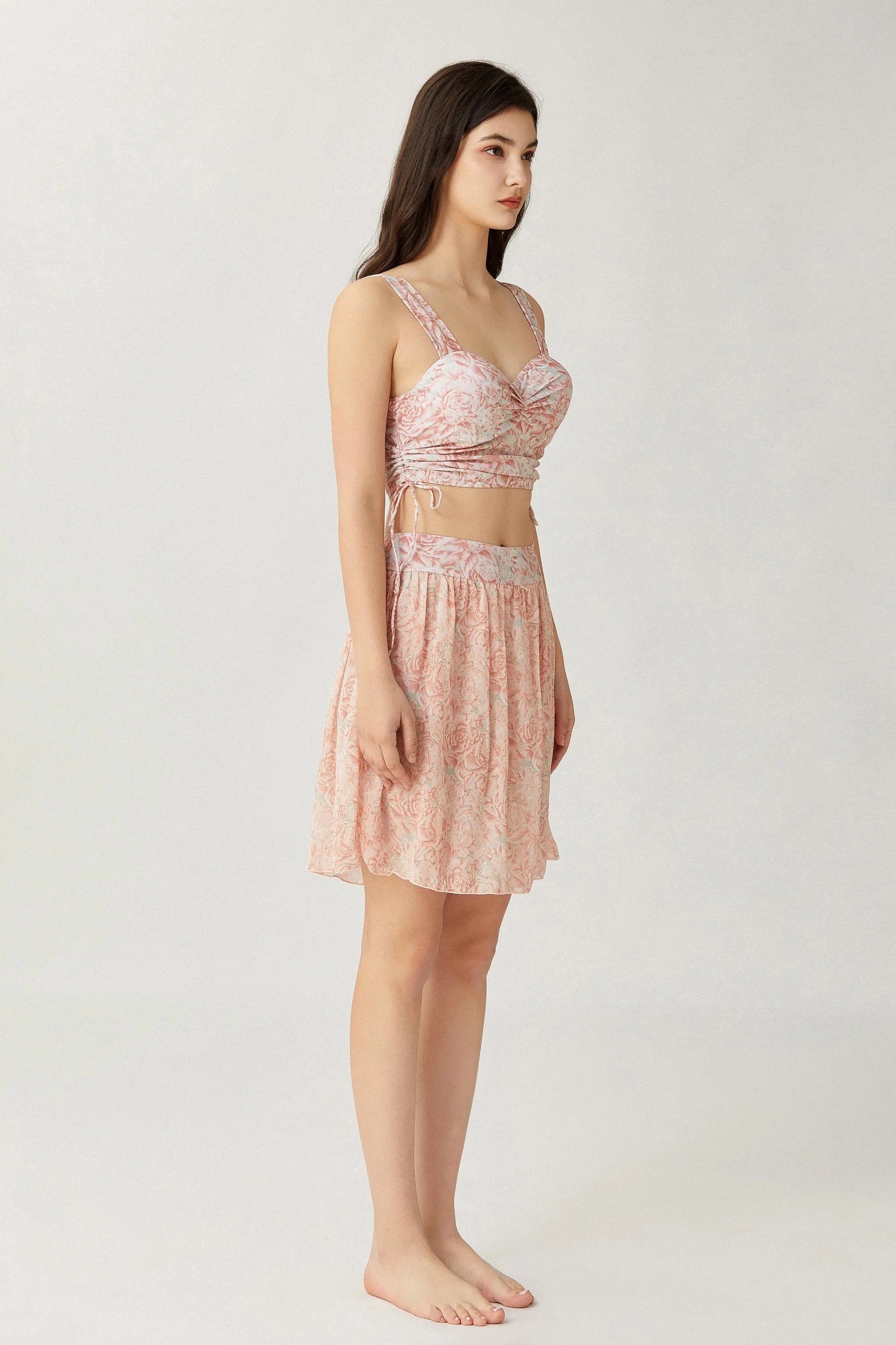 Sylphide | Monique Floral Two-Piece Swimsuit