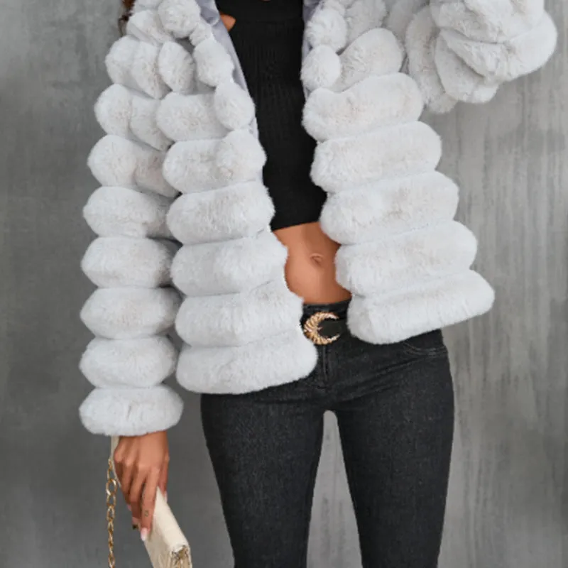 Women Faux Fur Short Coat