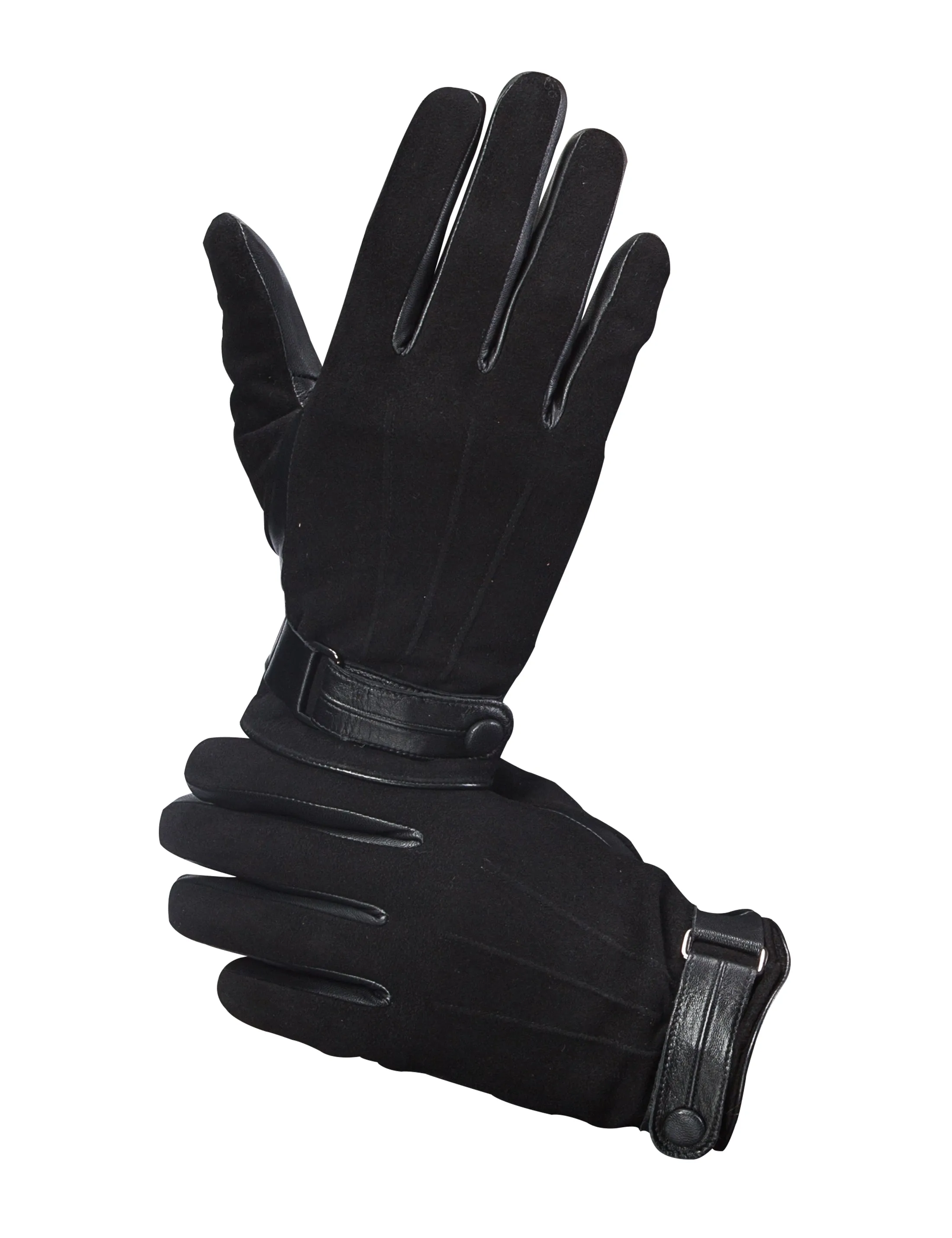 YISEVEN Men's Touchscreen Sheepskin  Leather Gloves