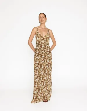 Zaya Maxi Dress (Marigold)